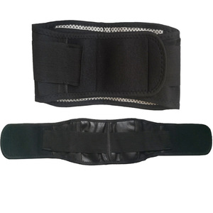 Ceinture de soutien lombaire noire, réglable, respirante, élastique, enveloppante pour le bas du dos et l'abdomen, chauffante, ajustement universel - Product Image 1