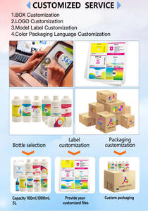 หมึกพิมพ์ DTF แบบ Universal พร้อมโปรไฟล์ <span class=keywords><strong>ICC</strong></span> สำหรับเครื่องพิมพ์ Epson L805 L810 L850 L1300 L1450 L1455 L1800 L3050 L3150 L3151 L3060 L3070 - Product Image 3