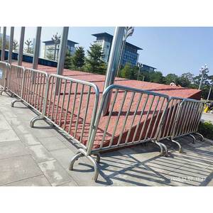 Barrera de Control Temporal Móvil Galvanizada por Inmersión en Caliente, Barrera de Seguridad Vial para Tráfico Intenso - Product Image 2