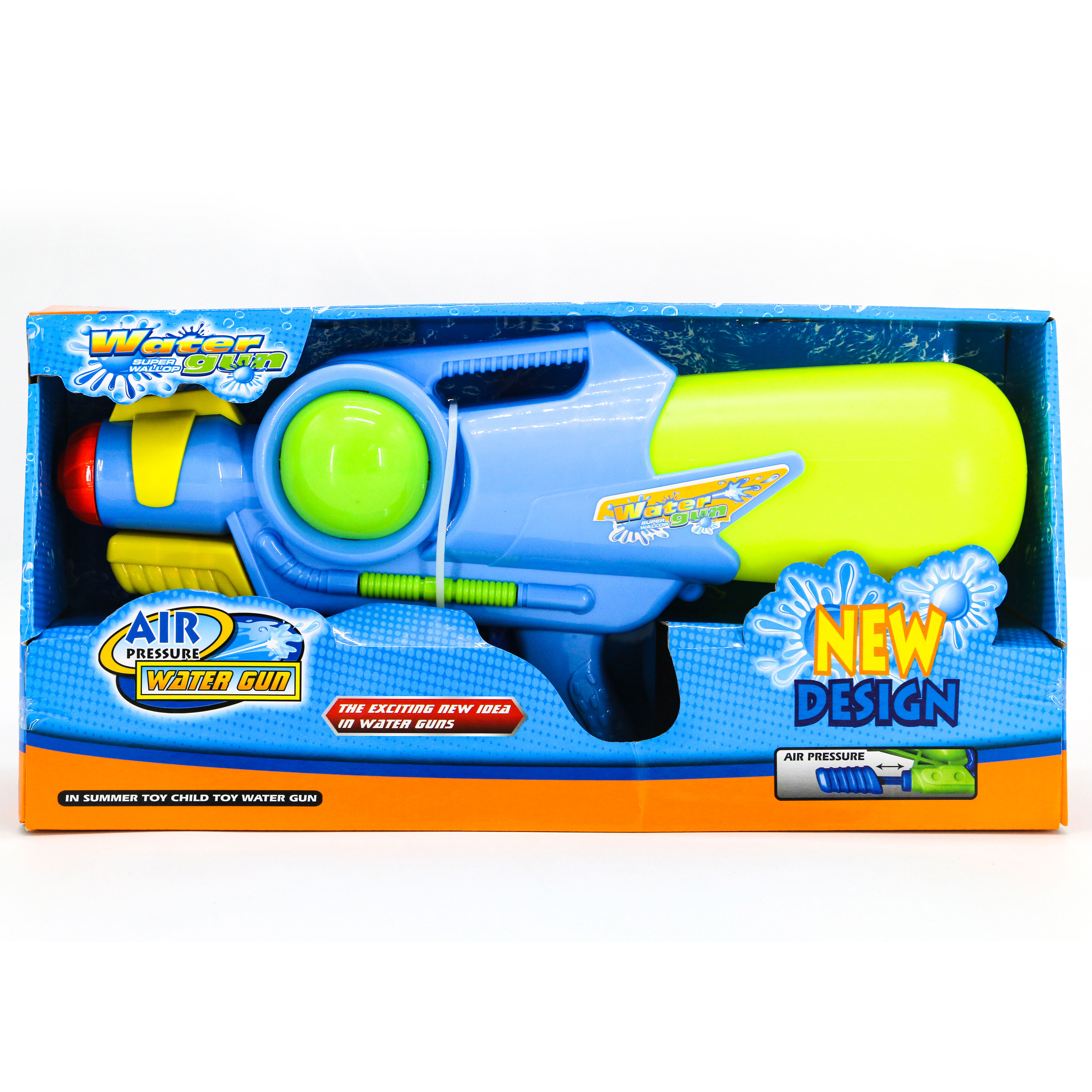 Новый дизайн, большой водяной пистолет, OEM, пневматический пистолет для детей