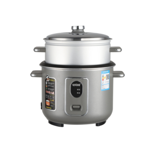 Nồi cơm điện gia dụng nấu nhanh, di động, màu xám, dung tích lớn, bán chạy - Product Image 3