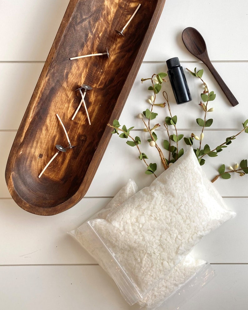 Высококачественная деревянная чаша на заказ, дешевый набор для изготовления свечей «сделай сам»