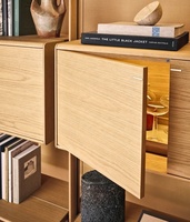 Chambre à coucher Rangement efficace Garde-robe walk-in vertical en aluminium avec design en forme de L Système de nuit walk-in à flexibilité infinie