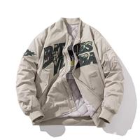 Blousons d'hiver matelassés pour hommes avec lettres brodées, style aviateur, vente en gros, logo personnalisé, grandes tailles, doudoune chaude de créateur