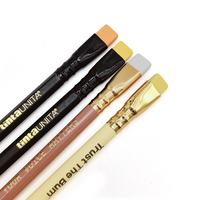 Vente en gros d'articles de papeterie en bois imprimés à la mode, crayons personnalisés utiles pour le bureau et l'école, crayon à croquis Lapiceros avec logo