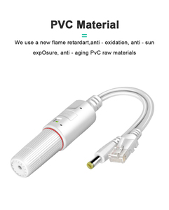 Connecteurs de câble non isolés 10/100 Mbps IEEE802.3af/at 48V 12V 1A PoE standard étanche pour commutateurs réseau CCTV - Product Image 4