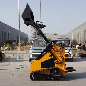 Produits les plus vendus : Mini-chargeuse compacte Hts380 avec moteur à essence avant, hydraulique 17 MPa, vitesse de déplacement 0-6 km/h - Product Image 6