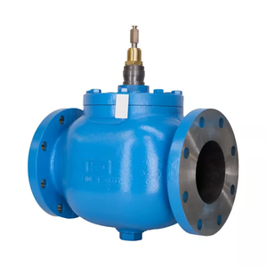 Válvulas de Globo con Brida de 2 Vías V5011A/B y de 3 Vías V5013B/C se Utilizan para el Control de - Product Image 1