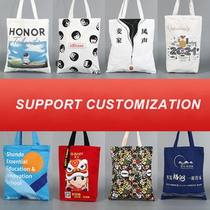 Bolsas de Compra Personalizadas al por Mayor, Bolsa de Mano de Lona de Algodón, Bolsa de Compras Reutilizable Personalizable con Logotipo Impreso - Product Image 5