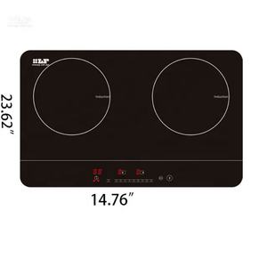Cocina de Inducción Doble con Panel Microlite, 220-240V, 3600W, Venta al Por Mayor - Product Image 1