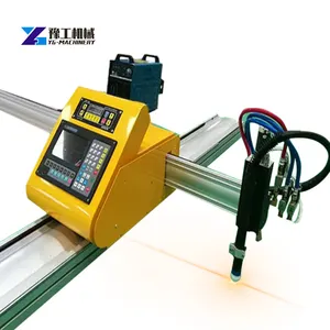 Çin üretici düşük fiyat yaygın olarak kullanılan Metal kesim taşınabilir CNC plazma kesme makinesi