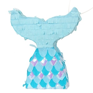 Pâques — <span class=keywords><strong>queue</strong></span> <span class=keywords><strong>de</strong></span> <span class=keywords><strong>sirène</strong></span> 6 pouces, papier pinata <span class=keywords><strong>de</strong></span> haute qualité pour anniversaire <span class=keywords><strong>de</strong></span> filles, décoration <span class=keywords><strong>de</strong></span> bougies quotidiens à thème <span class=keywords><strong>de</strong></span> fête, vente en gros - Product Image 2