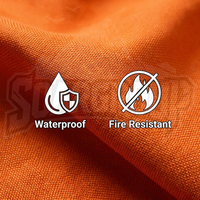 Abri d'urgence imperméable en tissu Oxford SOAR pour 6 à 8 personnes, tente de secours quatre saisons à montage rapide >3000 mm