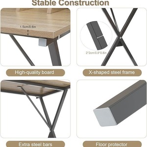 Cross-border computer <b>desk</b>, desktop <b>desk</b>, student <b>study</b> office <b>desk</b>, home office <b>desk</b>, simple small apartment bedroom table - Product Image 2