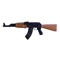 Fusil de jouet électronique pour garçons avec son de cliquet alimenté par piles, blaster militaire en plastique pour jeu d'imitation