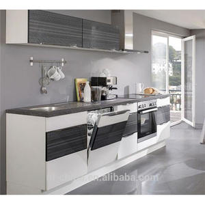 Armoire en bois PVC à Base de bois massif, meubles de cuisine, placard pour Buffet de maison, volet roulant pour armoire de cuisine - Product Image 5