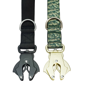 Laisse pour chien personnalisée de qualité supérieure, laisse tactique en nylon anti-traction à clip grenouille pour grandes races - Product Image 3