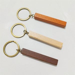 Custom <b>Engraved</b> Wooden Keychains Personalized Message Name Date <b>Key</b> <b>Rings</b> Natural Wood Bag Charms Romantic Gift Accessories - Product Image 3