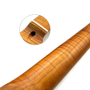 Mástil de Guitarra TL de Arce Flameado Tostado de 22 Trastes y 25.5 Pulgadas con Diapasón de Arce, Venta al por Mayor - Product Image 2