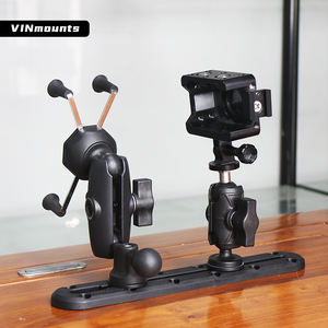 VINmounts soporte panel instrumentos coche, cabeza de bola 1 pulg, base bola deslizante modificada, riel T - Product Image 6