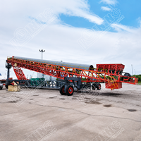 Chargeur de navires continu pour ciment et clinker - Convoyeur de chargement en vrac fermé et écologique avec revêtement anti-corrosion C5-M
