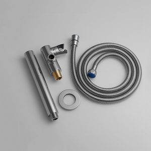 <span class=keywords><strong>Douchette</strong></span> à main en laiton, 7 pouces, haute pression, débit élevé, 2 fonctions, avec tuyau de 59 pouces pour salle de bain - Product Image 6