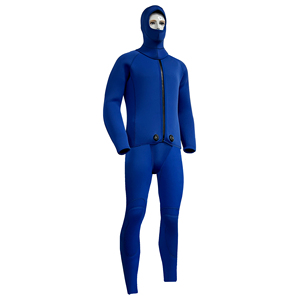 Muta <span class=keywords><strong>da</strong></span> sub per donna uomo 5mm con cerniera anteriore e due pezzi in Neoprene <span class=keywords><strong>da</strong></span> nuoto subacquea muta <span class=keywords><strong>da</strong></span> pesca subacquea con cappuccio - Product Image 5