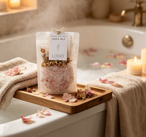 <span class=keywords><strong>Sel</strong></span> de <span class=keywords><strong>bain</strong></span> aux fleurs de l'Himalaya 150g - <span class=keywords><strong>Sel</strong></span> de <span class=keywords><strong>bain</strong></span> corporel naturel aux cristaux de <span class=keywords><strong>sel</strong></span> avec fleurs séchées et parfum - Product Image 4