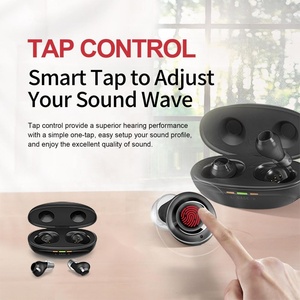 Aide auditive sans fil de haute qualité JINGHAO, aide auditive numérique invisible rechargeable pour les personnes âgées malentendantes avec étui de charge - Product Image 5