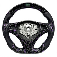 Volant sport en fibre de carbone forgée de couleur violette mélangée pour BMW E92 E90 E84 E71 Z4 E46 E53 E70, pièces de qualité supérieure pour E92