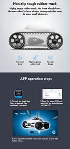 كاميرا فيديو للأطفال الصغار, أحدث ألعاب السيارات 777-270 RC سيارة للأطفال في الوقت الحقيقي كاميرا نقل الفيديو 0.3MP زاوية قابلة للتعديل حساس الجاذبية 4CH APP wi-fi - Product Image 5