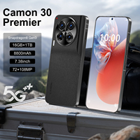 Vente en gros d'usine, smartphone original Camon 30 Premier 5G, 16 Go de RAM, 256 Go, 2 SIM, téléphone portable Android 13