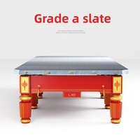 Table de snooker professionnelle L.KD, plateau en ardoise de qualité tournoi, pour club et usage domestique