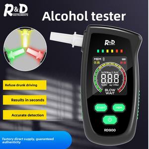 2026 Rd900 Zeer Gevoelige Draagbare Alcoholtester Luchtblaastype Detecteert Alcohol - Product Image 5
