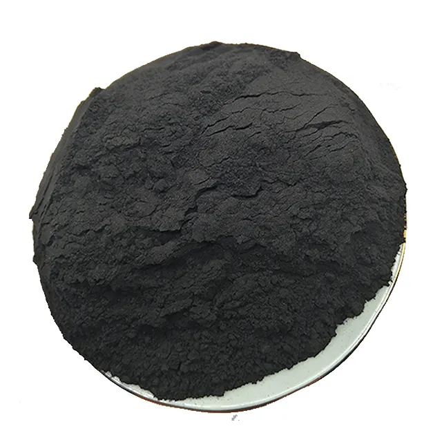 Poudre de carbone auxiliaire noire, 1 pièce, rond, noir, blanc, noir
