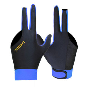 Gants de <span class=keywords><strong>billard</strong></span> personnalisés avec logo, pour homme droitier, 3 doigts, en maille, pour femme, <span class=keywords><strong>accessoires</strong></span> de table de club, vente chaude - Product Image 3