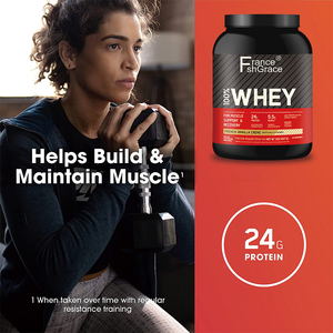 Suplemento de Proteína de Suero de Leche de Gran Venta en Polvo para Entrenamiento Mezcla de Hidrolizado de Suero de Rápida Absorción Sabor Vainilla - Product Image 4