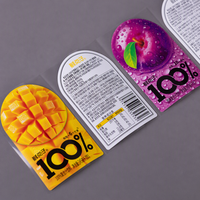 Etiquetas Personalizadas para Botellas de Bebidas, Vinilo Impermeable para Envasado de Botellas de Agua y Jugos