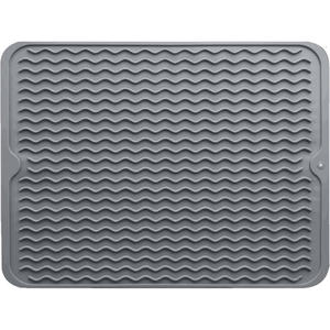 Kitchen Accessories Heat Resistant Silicone Dish Drying <b>Mat</b> Kitchen Counter <b>Draining</b> <b>Board</b> <b>Mat</b> Durable Dish Drying Pad - Product Image 1
