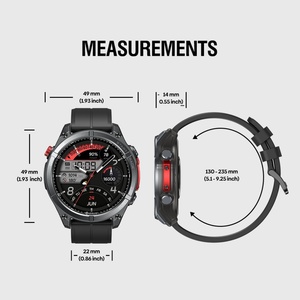 1.43 Inch Large Amoled Display 466*466 Smartwatch Wrist <b>Heart</b> Rate Pulse Ox Blood Outdoor Sports GPS Watch Zeblaze Stratos 4 - Product Image 6