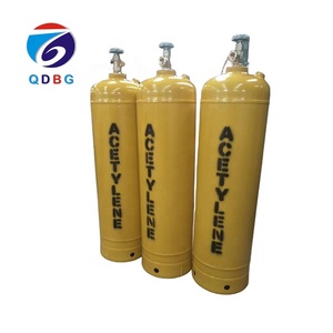 Cilindro de Gas <span class=keywords><strong>Acetileno</strong></span> Disuelto de Acero de 12L, C2H2, Botella de Gas <span class=keywords><strong>para</strong></span> Soldadura y Corte - Product Image 2