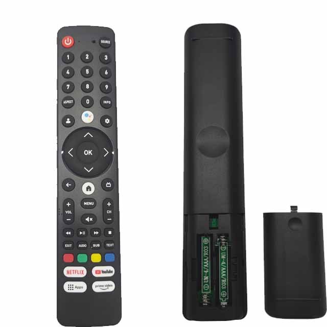 Smart TV Voice Remote Control Fixed Code 47 Buttons Replacement Programmable IR Remote