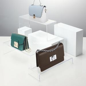 แท่นวางโชว์อะคริลิคแบบเลื่อน10ชุดแท่นวางสี่เหลี่ยมใสสำหรับโชว์เครื่องประดับและคัพเค้ก - Product Image 5