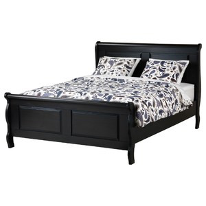 Cama King Size de Madera Sólida de Estilo Moderno, Cama de Madera para Casa, Hotel, Apartamento o Villa, Muebles de Dormitorio Duraderos de Fábrica - Product Image 2