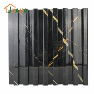 JUANA 3D WPC Mur, prix d'usine, haute qualité, revêtement mural intégré WPC, fabricants de design d'intérieur, panneau mural cannelé en PVC pour l'intérieur - Product Image 2
