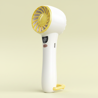 Ventilateur portable rechargeable KH-861, mini ventilateur USB, ventilateur de refroidissement, chargeur de ventilateur, 5 vitesses, pour la maison, les voyages, l'usage quotidien, directement de l'usine