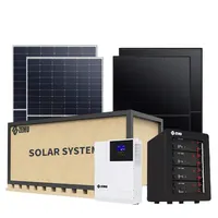 مجموعة كاملة الطاقة الشمسية نظام 10000w الهجين الشمسية نظام 3KW 5KW 8kw 10KW نظام الطاقة الشمسية للمنزل