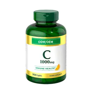 개인 라벨 비타민 C 1000mg 정제 비타민 및 보충제 oem