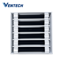Diffuseur linéaire réglable à 6 fentes en aluminium pour conduits d'air conditionné Ventech HVAC