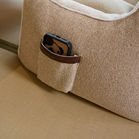 Tragbarer Kinder-Sitzsack Hochwertiger Weicher Leinen-Sitzsack-Sessel für Kinder